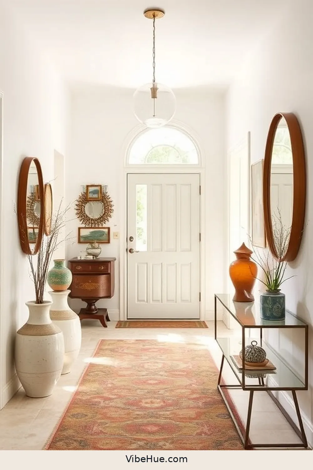 15 Essential Elements for Year-Round Mid-Century Modern Style Entryway ...