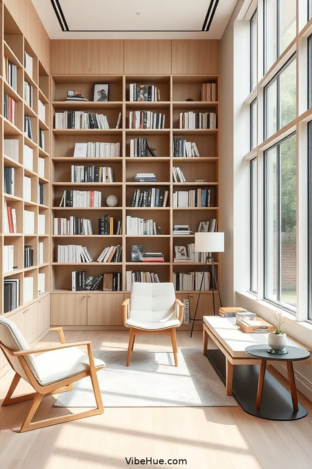 16 Ways to Create a Contemporary Spring Library Style - Vibe Hue
