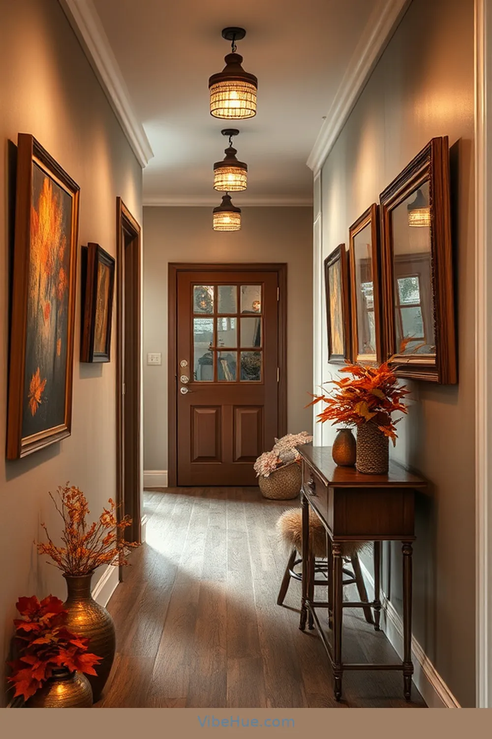 16 Ways to Create a Traditional Style Fall Hallway - Vibe Hue