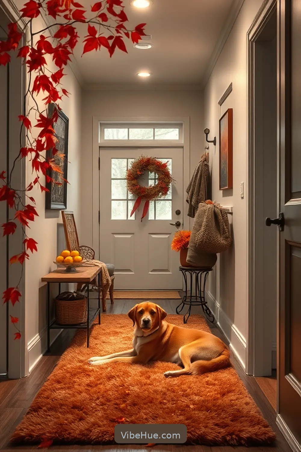 16 Ways to Create a Traditional Style Fall Hallway - Vibe Hue
