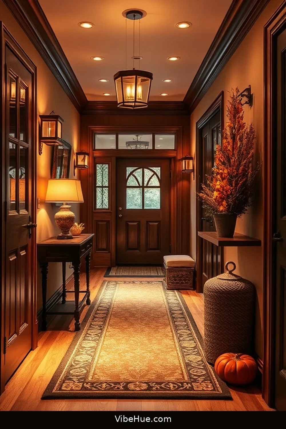 16 Ways to Create a Traditional Style Fall Hallway - Vibe Hue