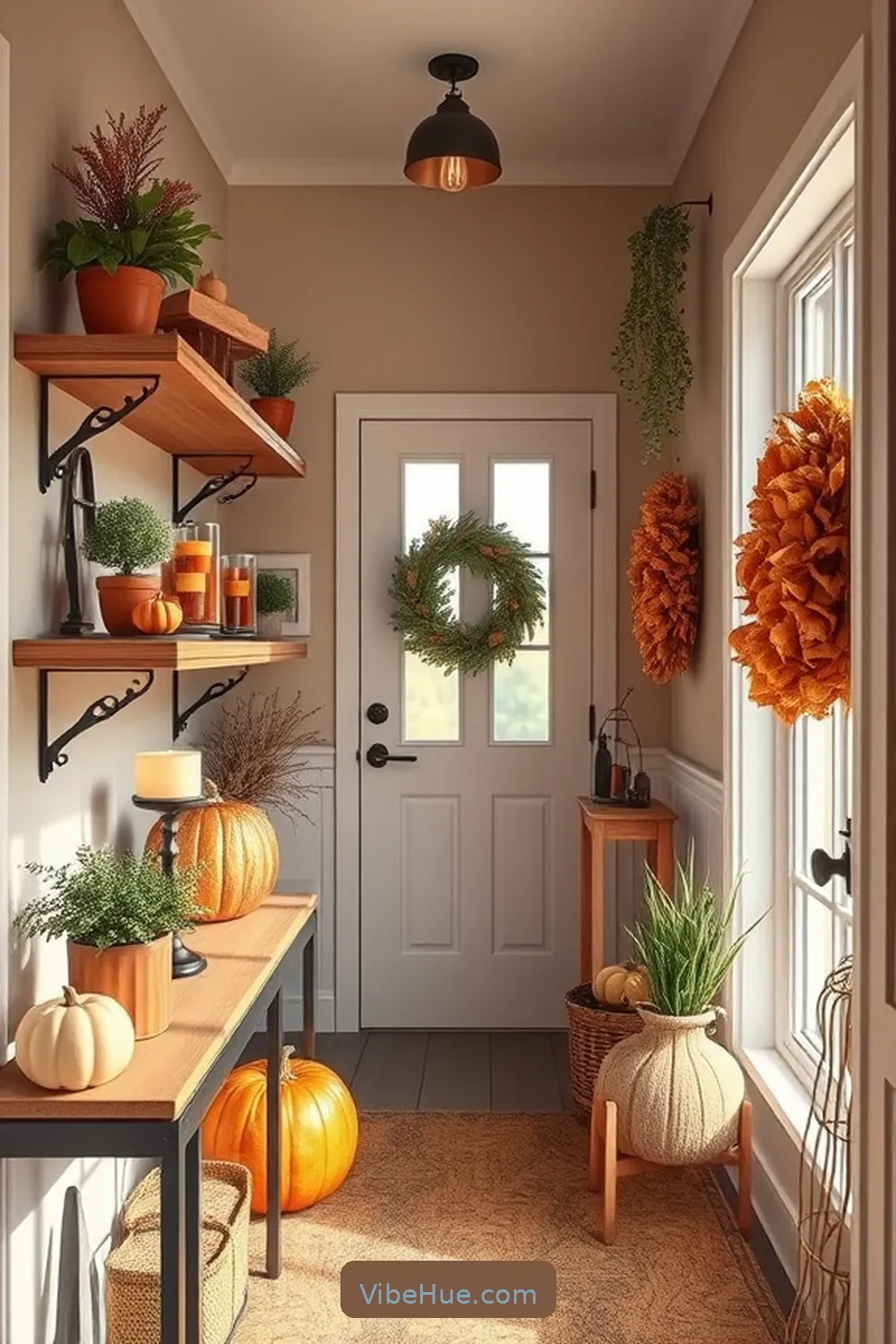 16 Ways to Create a Traditional Style Fall Hallway - Vibe Hue