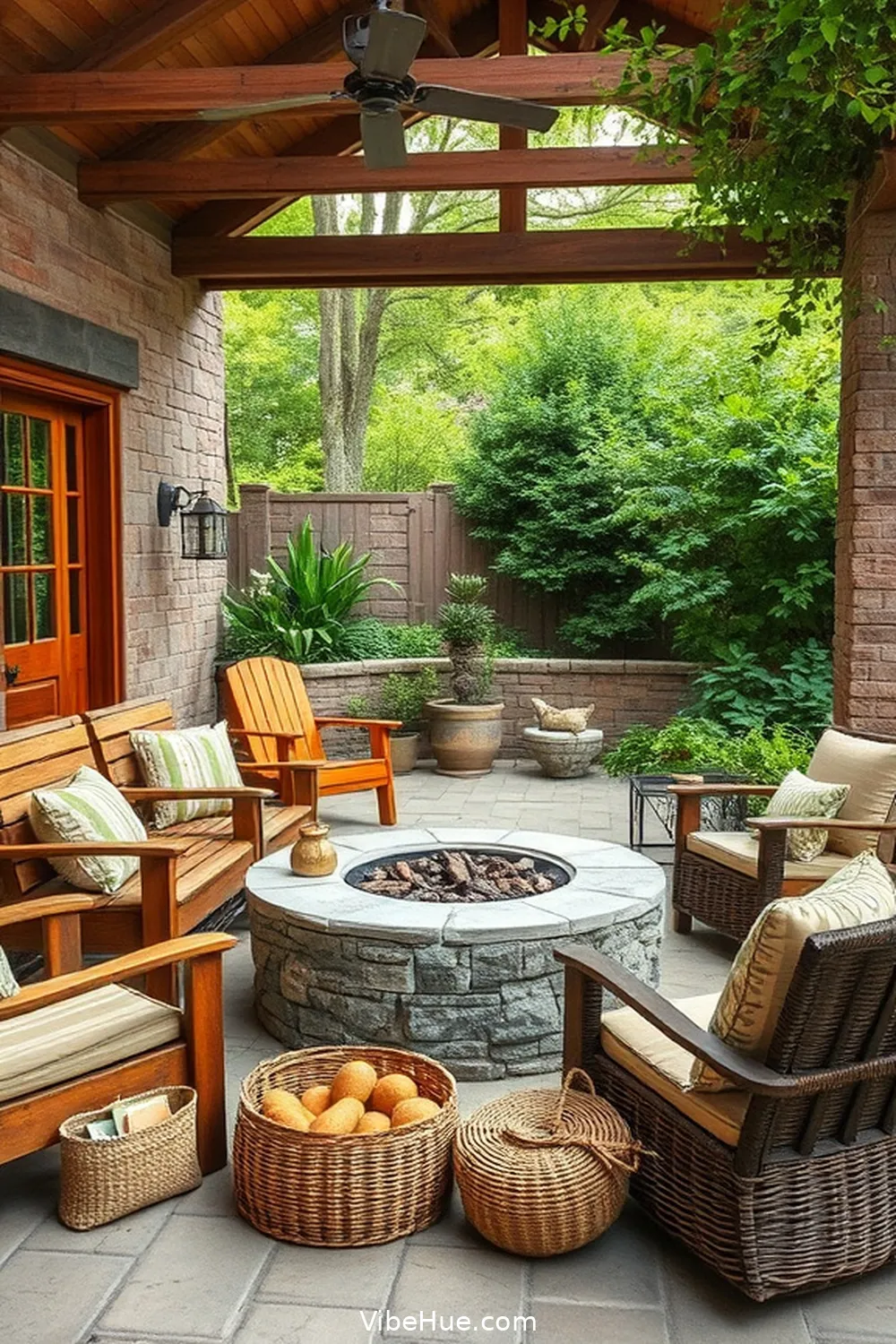 Rustic Patio Area 19 Tips for Year-Round Rustic Style Outdoor Patio Design - Vibe Hue