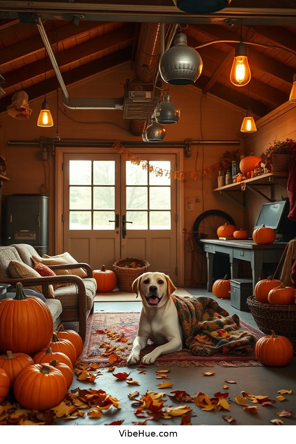 Fall Garage 19 Ways to Create a Cozy Fall Garage in Modern Farmhouse Style - Vibe Hue