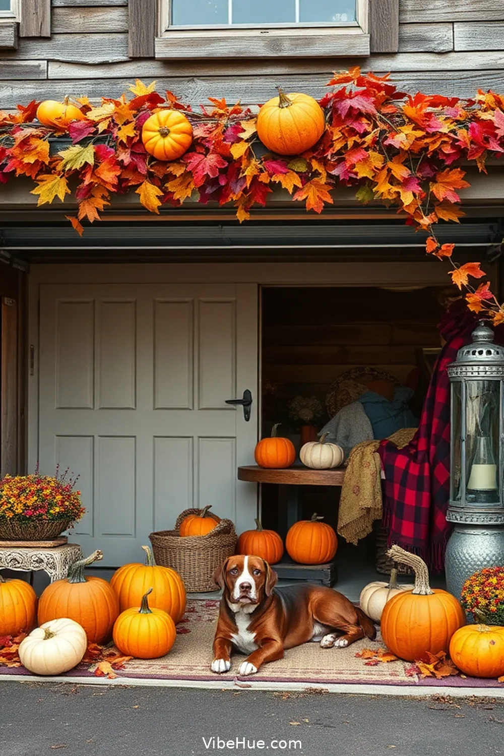 Fall Garage 19 Ways to Create a Cozy Fall Garage in Modern Farmhouse Style - Vibe Hue