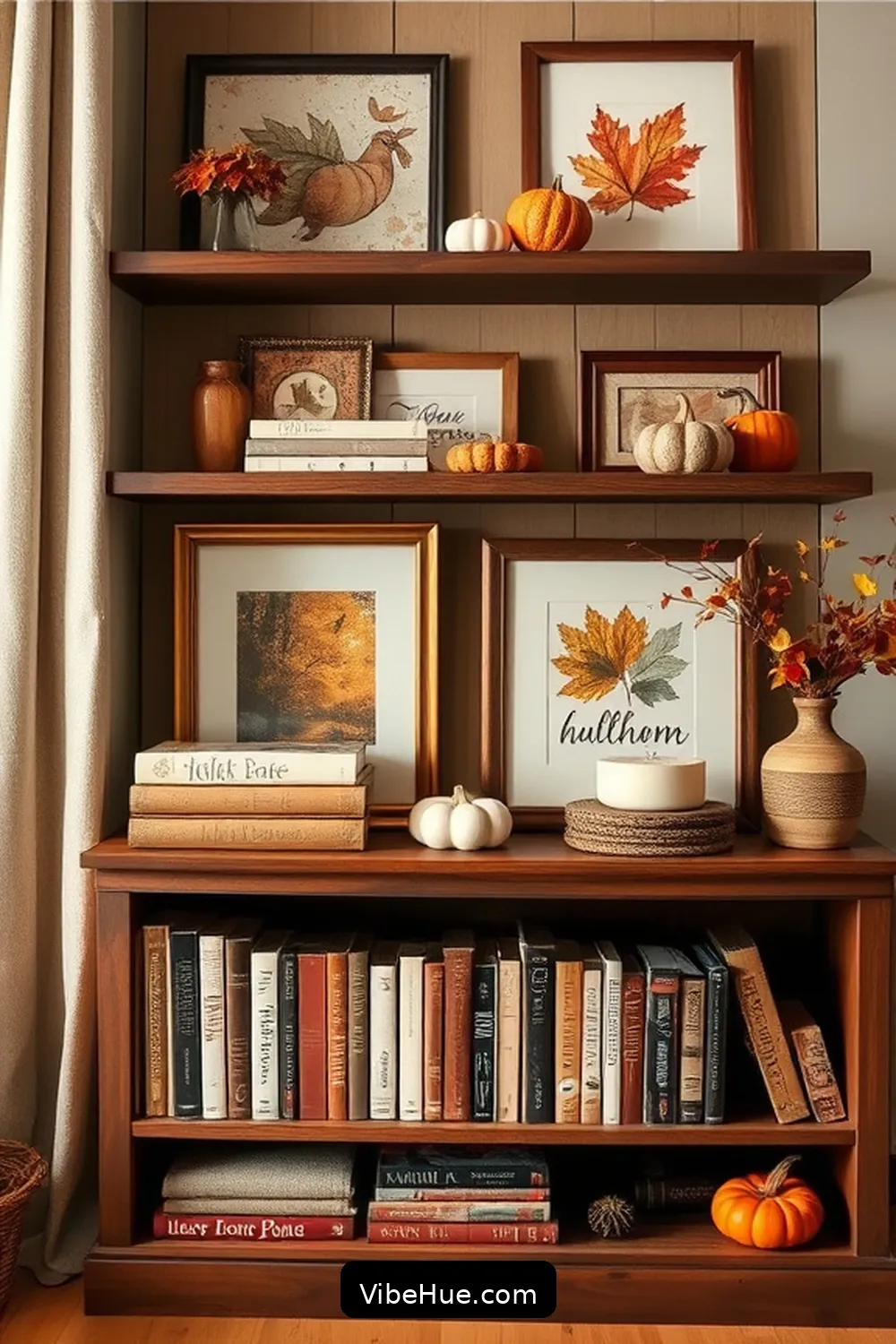21 Ways to Create a Fall Library in Modern Farmhouse Style - Vibe Hue