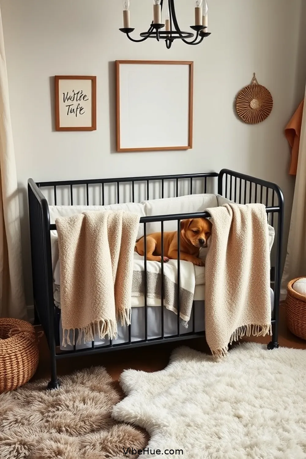 Cozy Fall Nursery Design With Industrial Style Tips and Tricks - Vibe Hue