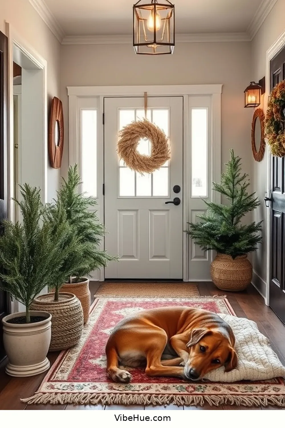 Create a Winter Entryway in Modern Farmhouse Style - Vibe Hue