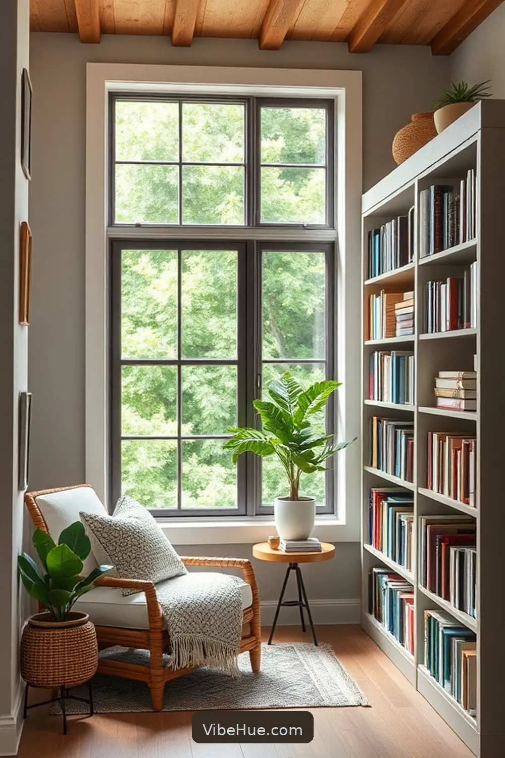 Creating a Holiday Library in Modern Farmhouse Style - Vibe Hue