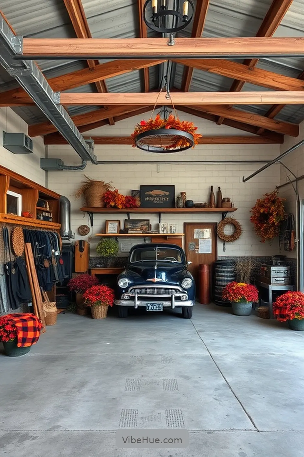 Fall Garage Embrace Fall in Your Industrial-Style Garage - Vibe Hue