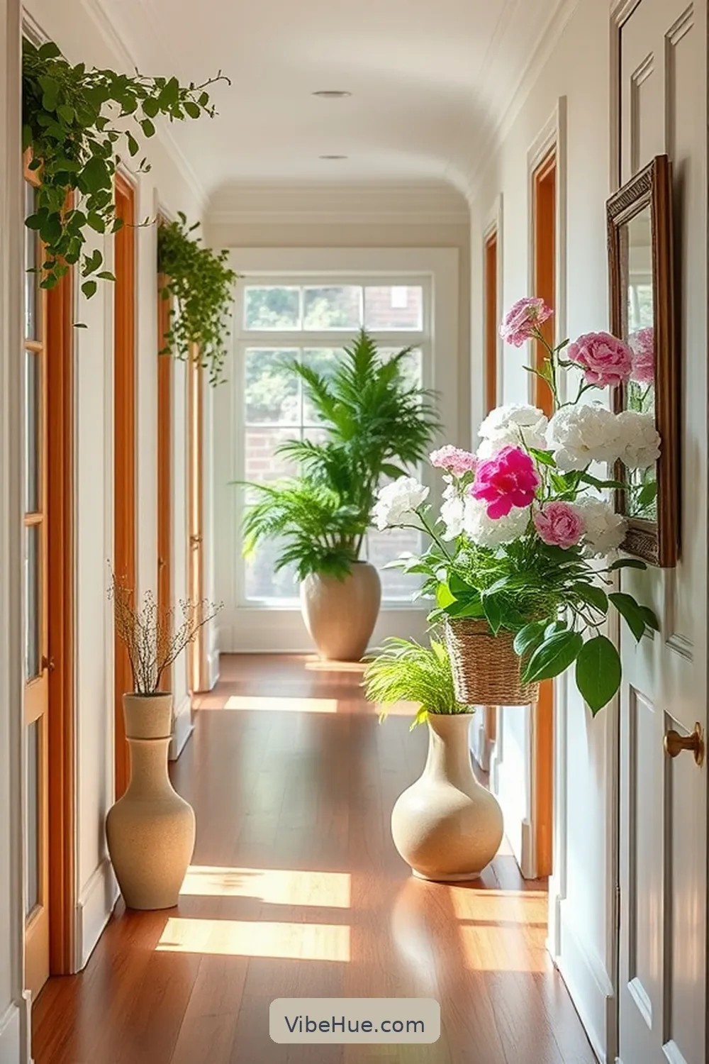 How to Create a Spring Hallway in Traditional Style - Vibe Hue