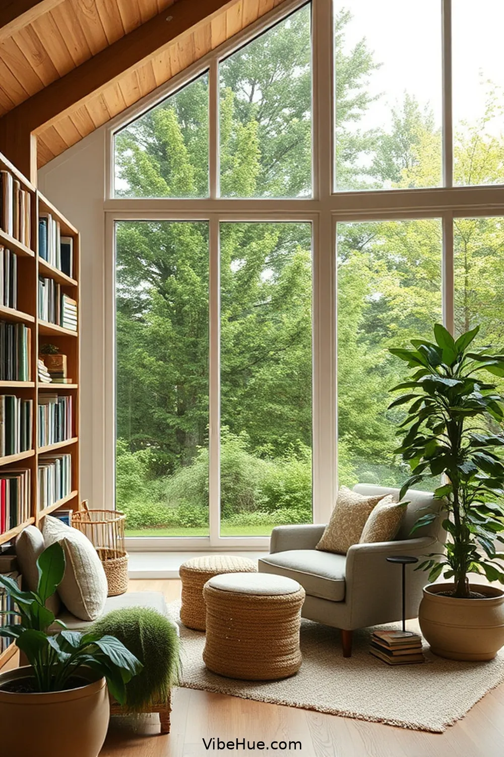 Key Features of a Year-Round Library in Modern Farmhouse Style - Vibe Hue